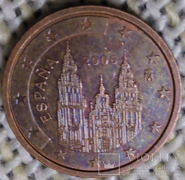 Испания 2 евроцента 2006