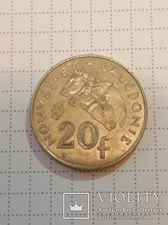 20 франков 2003 Новая Каледония, фото №2