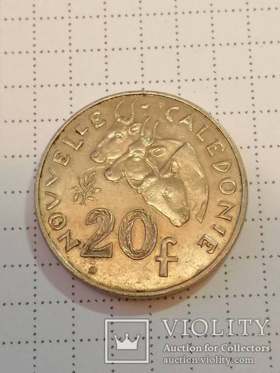 20 франков 2009 Новая Каледония, фото №2