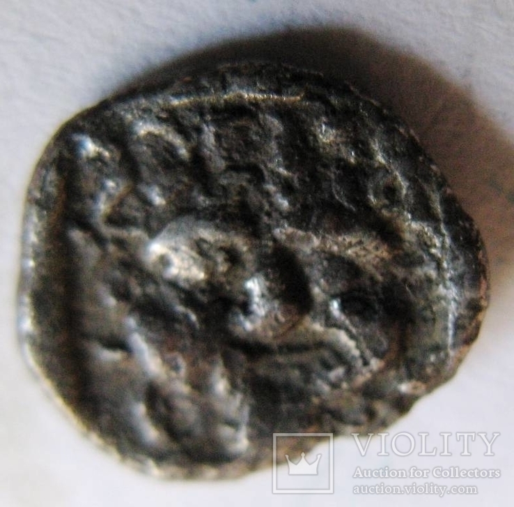Троя (TROAS), г. Abidos, серебряный гемиобол, 450 гг. до н.э., фото №3