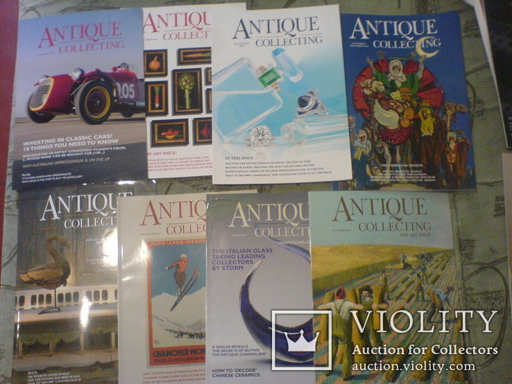 Antique Collecting- 14 шт журнал по Антквариату, керамики, фарфору ,медалей, фото №3