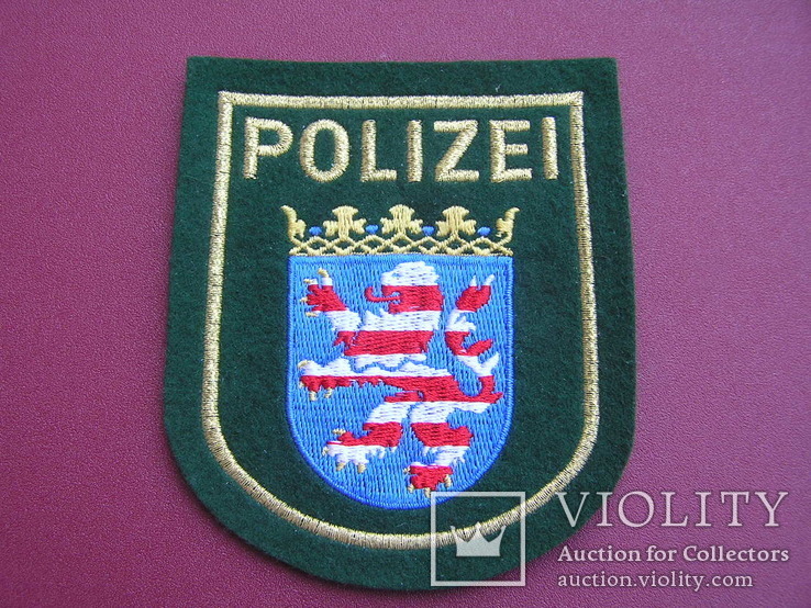 Шеврон "POLIZEI" полиция Германии