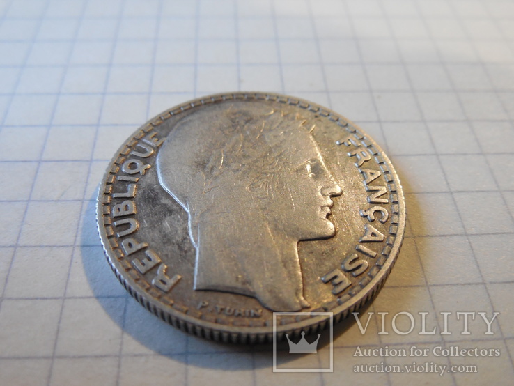 10 франков 1933г Франция, фото №5