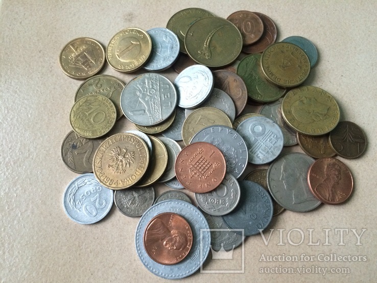 Монети 50 штук, фото №2