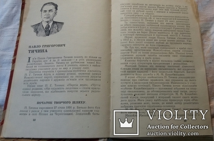 Книга учебник 11кл Українська радянська література 1962г, фото №8