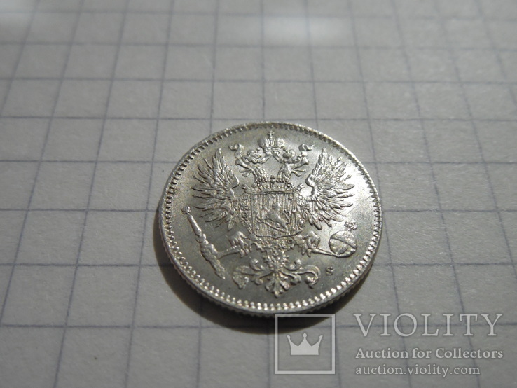50 пенни 1917г Русско-Финская, фото №5