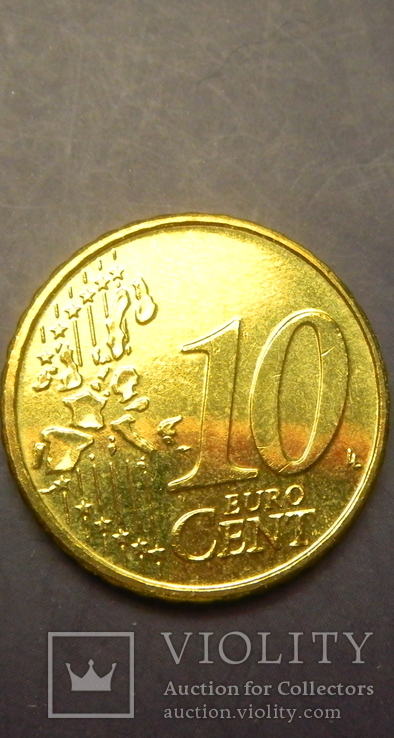 10 євроцентів Греція 2005 UNC, фото №3