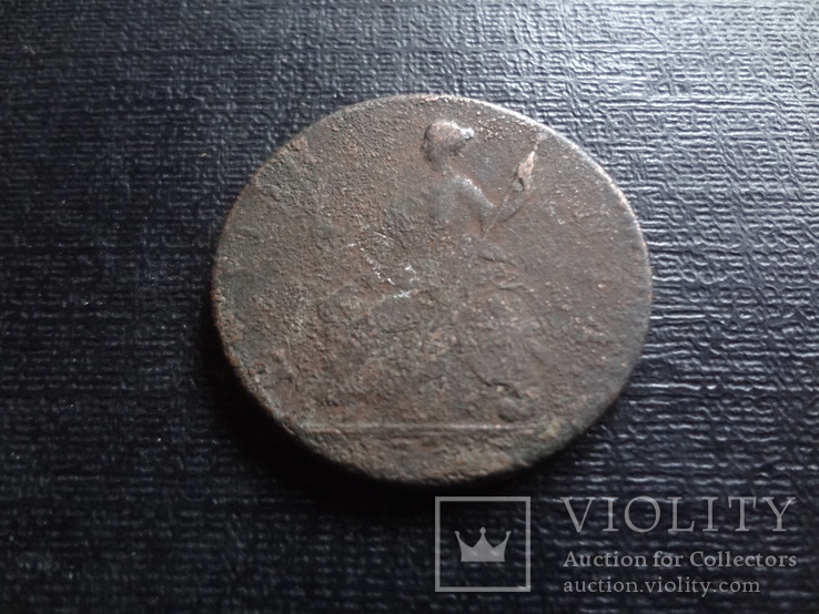 1 пенни 1727  Великобритания   (О.12.8)~, фото №5