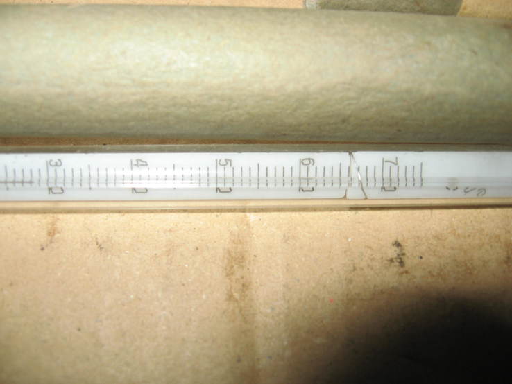 Термометр лабораторний 70С ртутний, фото №4