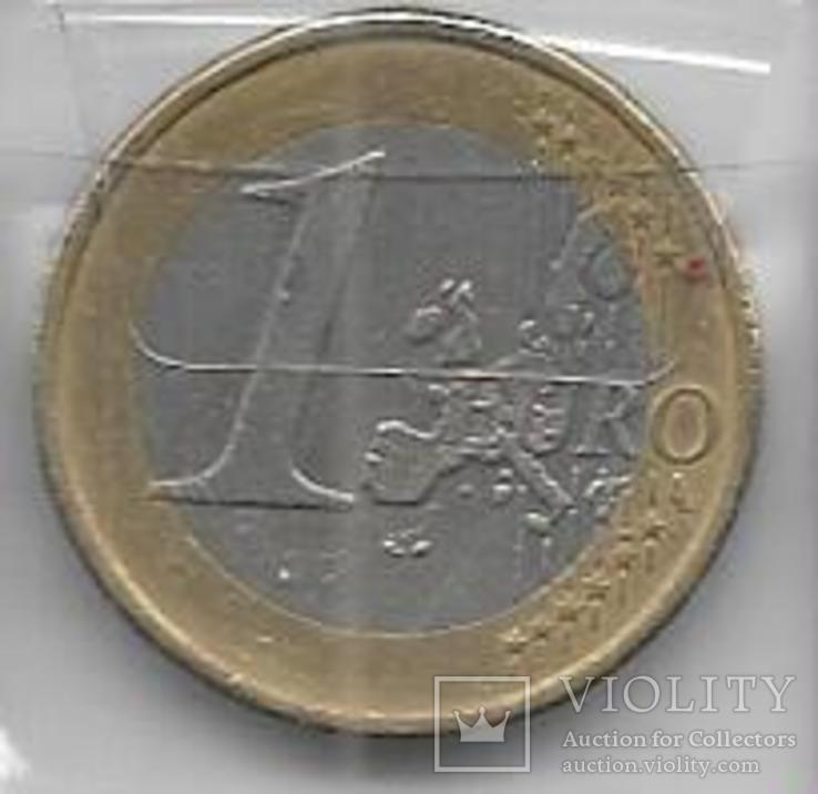 1 Евро 2002 год Финляндия, фото №3