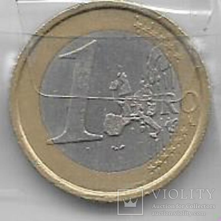 1 Евро 2002 год Италия, фото №3
