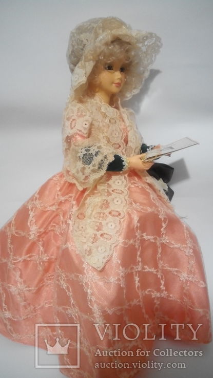 Фарфоровая кукла Марта Вашингтон 1987г, фото №9