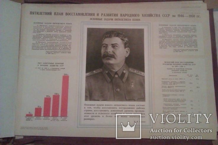 Альбом наглядных пособий -плакатов по истории ВКПб 1950 г. ( большой формат), фото №11