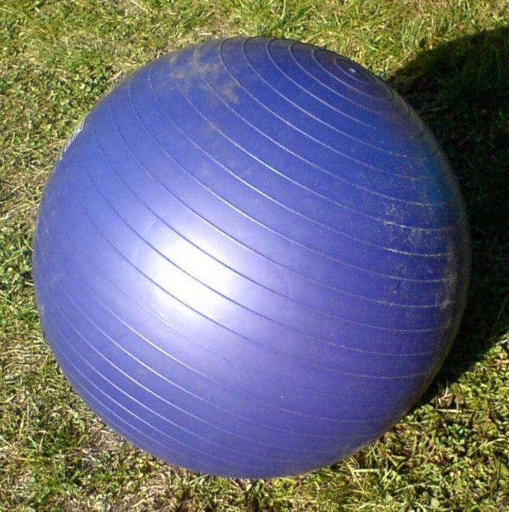 Мяч большой для фитнеса б/у, photo number 2