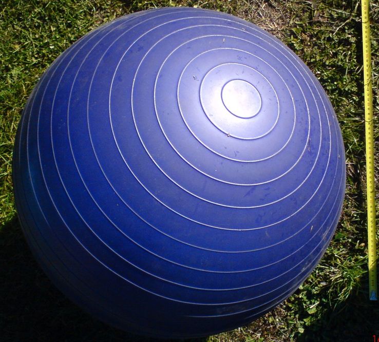 Мяч большой для фитнеса б/у, photo number 7