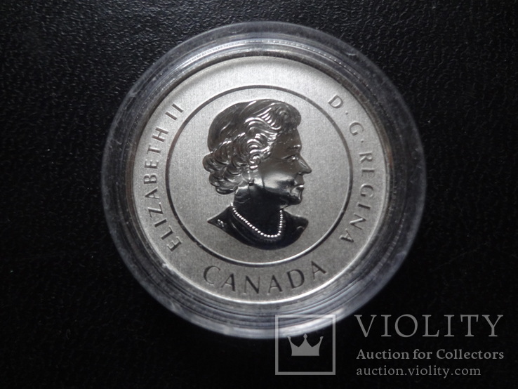 20 долларов 2015  Канада серебро 999    (О.14.8)~, фото №4