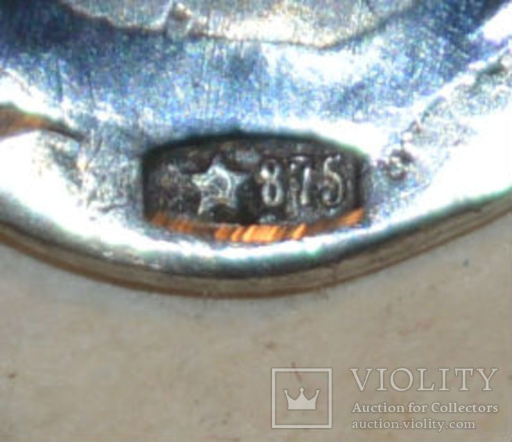 Браслет серебро 875 СССР, фото №6