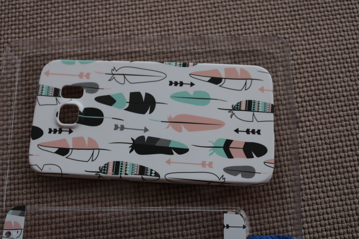 Защитный набор: чехол бампер, пленка и платок для Samsung Galaxy S6, фото №7