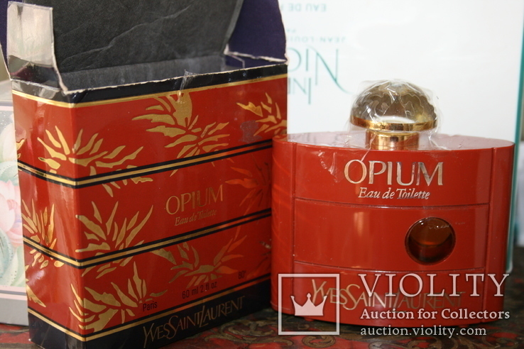 Opium yves saint laurent 60ml винтаж 90гг, фото №2