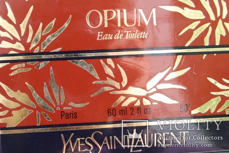 Opium yves saint laurent 60ml винтаж 90гг, фото №3