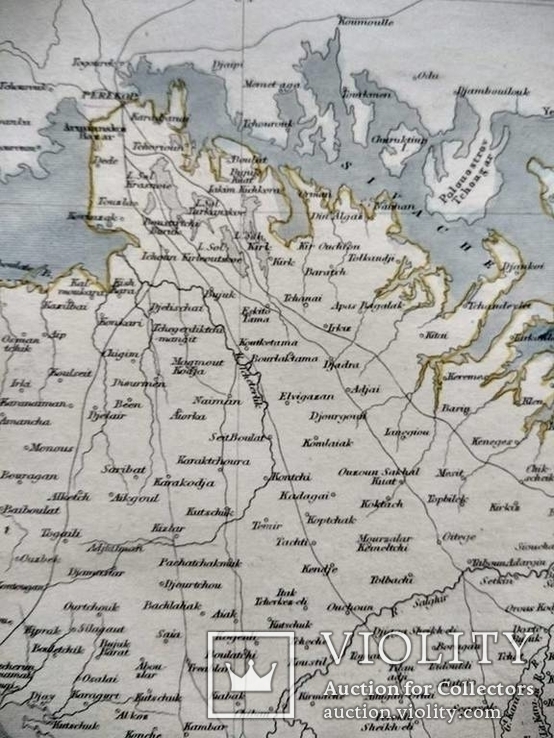Карта Крыма XIX века - 1856 год, фото №10