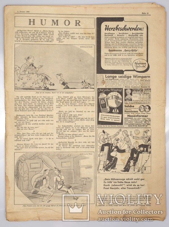 Німецькі газети 48 шт. 1940 року, фото №4
