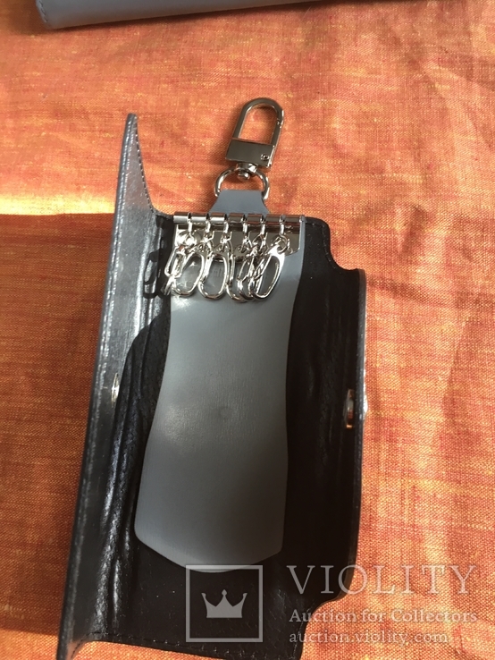Набір- портмоне жіночий та ключниця, фото №5