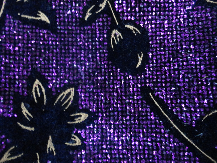 Косметичка на молнии (фиолетовая), фото №3