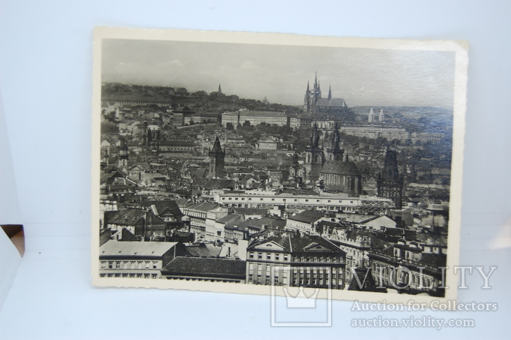 Открытка 1945 Прага. Чехия. Чистая, фото №2