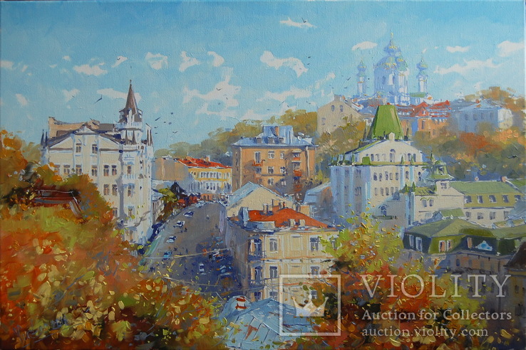 Картина "Киев, панорама". Микитенко Виктор