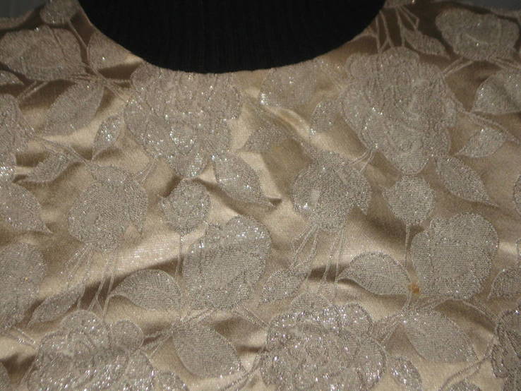 Эксклюзивное парчовое платье от модистки, фото №13