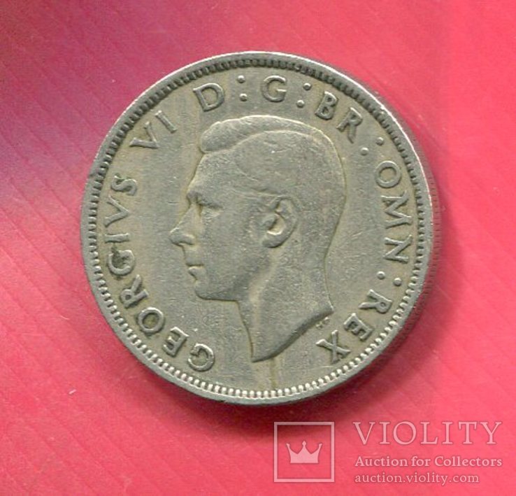 Великобритания флорин ( 2 шиллинга) 1947 Георг VI