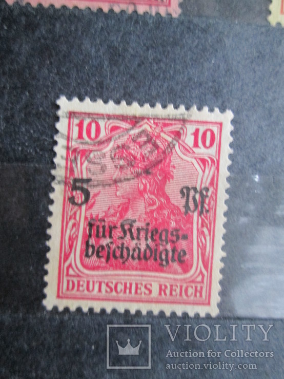 Германия Благ.марка инвалидов войны 1919 гаш
