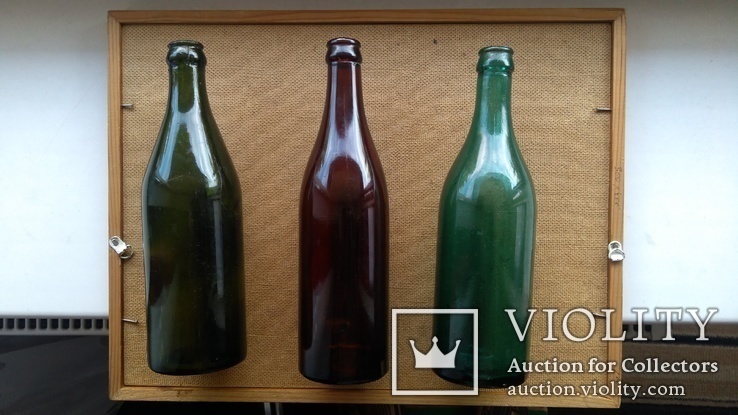 Набор из 3-х бутылок 1952, 1956, 1963 годов, фото №2