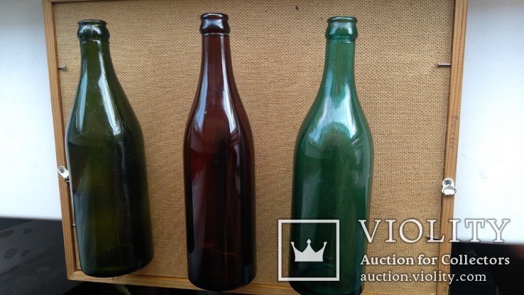 Набор из 3-х бутылок 1952, 1956, 1963 годов, фото №3