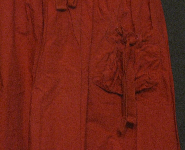 Юбка женская  красная с карманами. Классная юбочка., фото №6