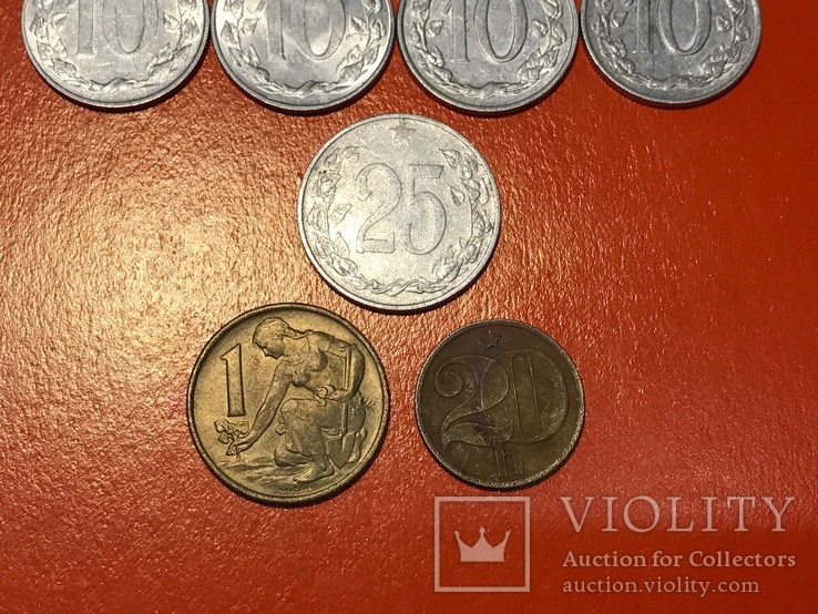 Монеты Чехословакии, фото №5