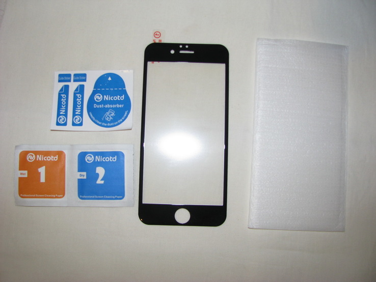 Защитное стекло 3D, 3Д на айфон iPhone 6,6s,6s+,7, 7+,8,8+ и Х, фото №2