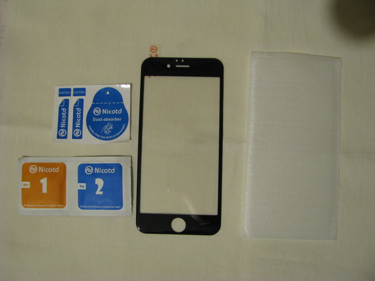 Защитное стекло 3D, 3Д на айфон iPhone 6,6s,6s+,7, 7+,8,8+ и Х, фото №4