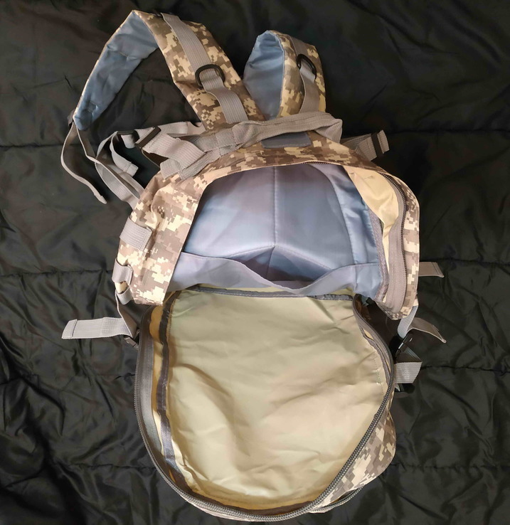 Тактический рюкзак(40L).Acu camuflage.Блиц., фото №12