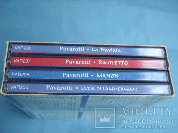 Паваротти (Pavarotti 4 Compact Disc Set) Великобритания, фото №3