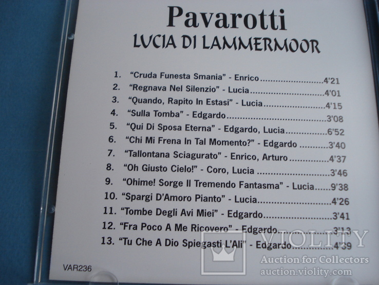 Паваротти (Pavarotti 4 Compact Disc Set) Великобритания, фото №6