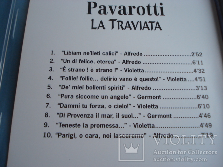 Паваротти (Pavarotti 4 Compact Disc Set) Великобритания, фото №8