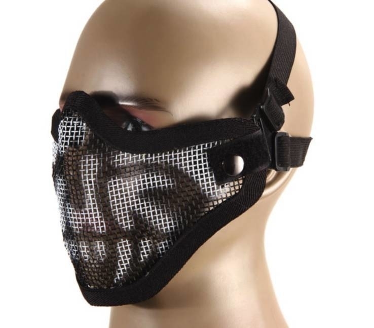 Маска защитная сетчатая маска с принтом. Блиц., фото №4