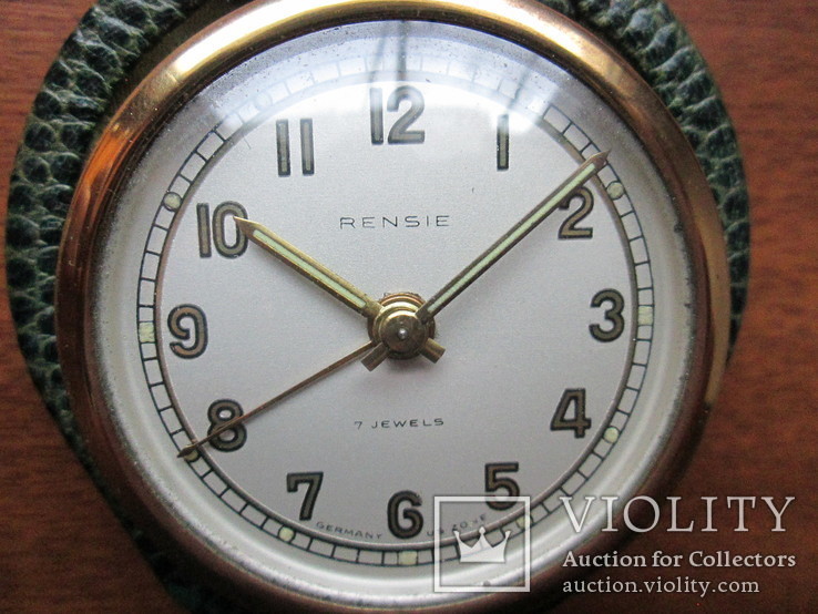 Карманные часы-будильник Rensie Германия(30-х годов), фото №10