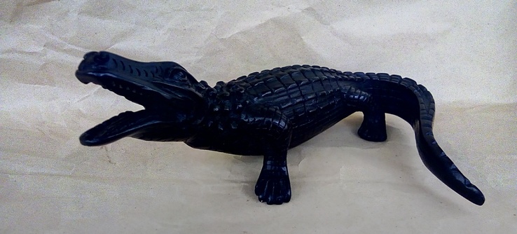 Статуэтка крокодил резинг, фото №3