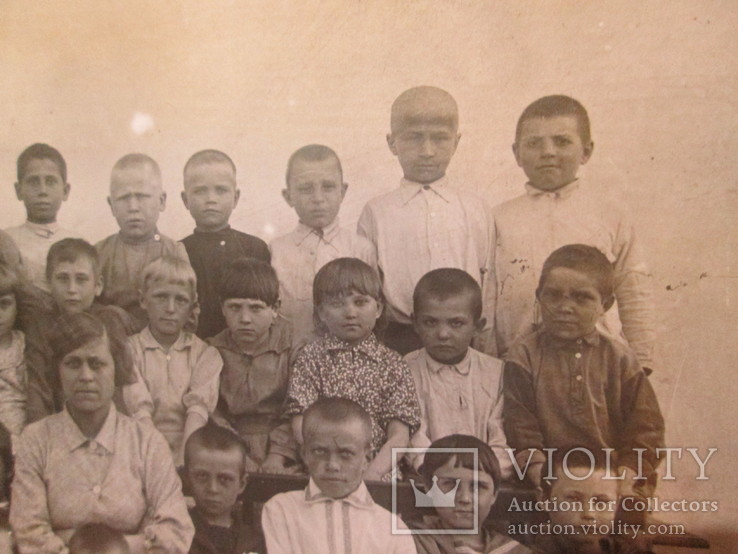 Фото Школьный класс. 1940 год ., фото №4