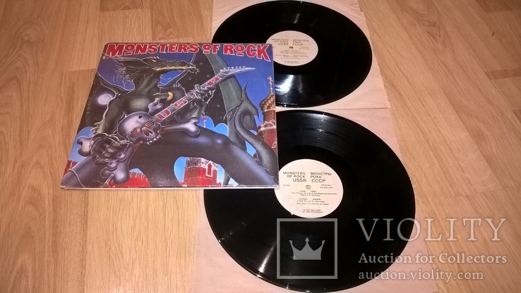 E.S.T. Master. Круиз и др. (Monsters Of Rock USSR) 1992. (2LP). 12. Vinyl. Пластинки., фото №2