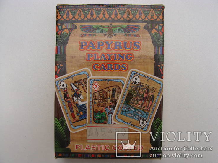 Папирусные египетские игральные карты, фото №2