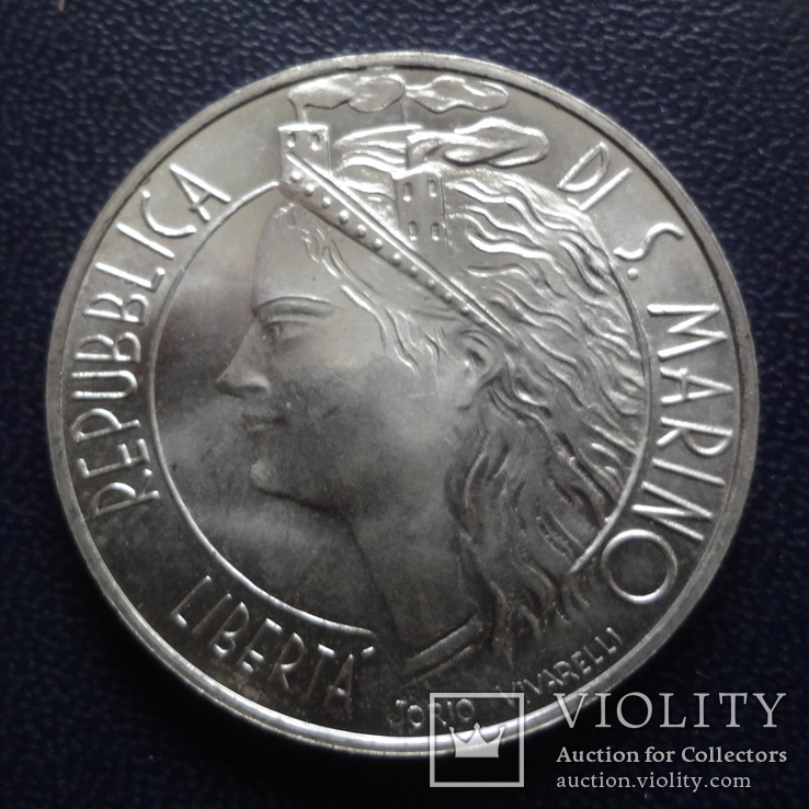1000 лир 1986 Сан-Марино серебро   (е.6.1)~, фото №6